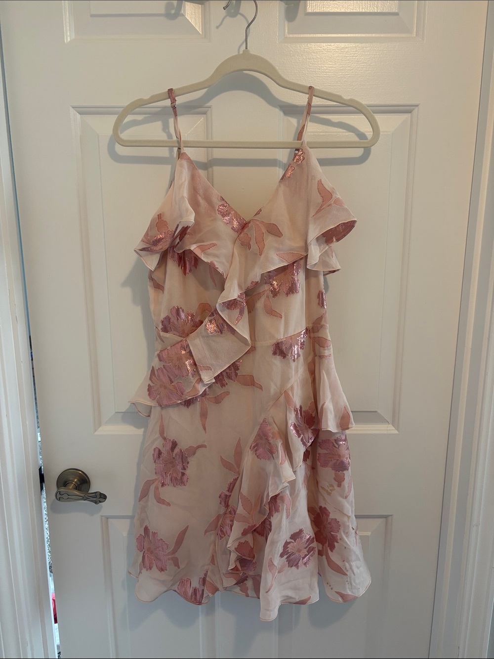Rebecca Taylor Floral Ruffle Dress